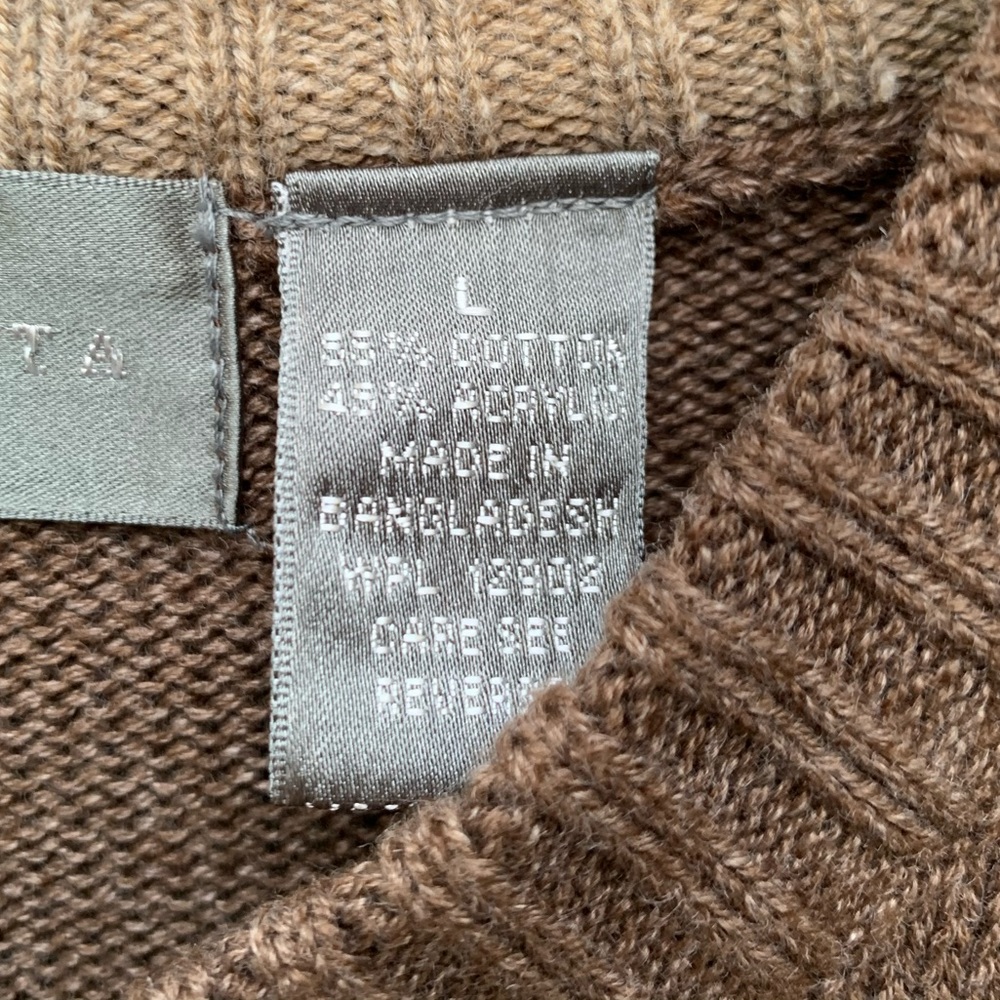 SOLD Oscar De La Renta Cable Knit Pullover Sweater - Picture 7 of 8